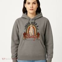 Cutie With A Booty Funny Halloween Ghost Hoodie thumb 5
