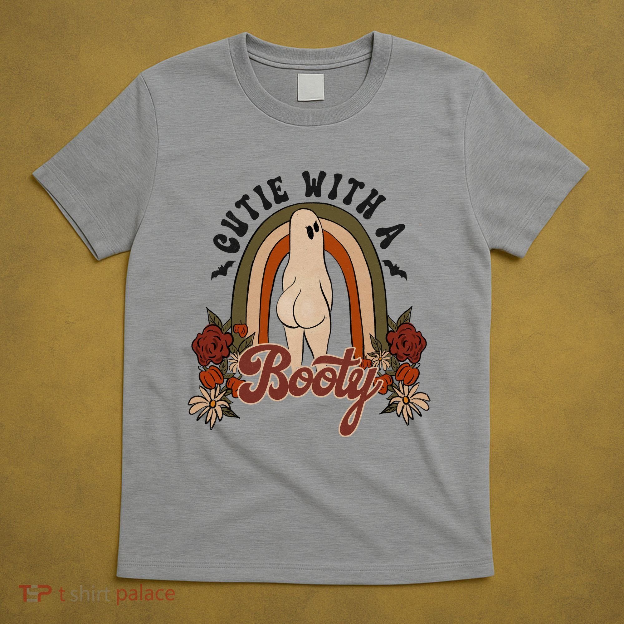 Cutie With A Booty Funny Halloween Ghost T-Shirt