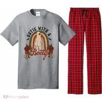 Cutie With A Booty Funny Halloween Ghost Pajama Set thumb 0