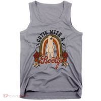 Cutie With A Booty Funny Halloween Ghost Tank Top thumb 0