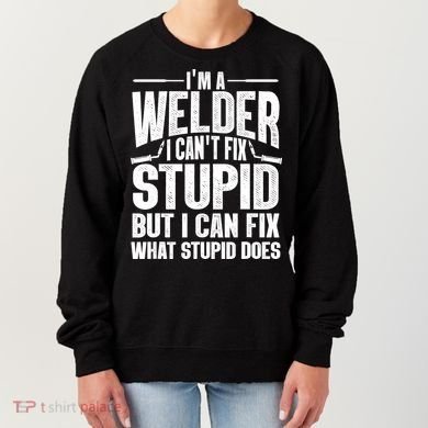Cool Welding Art Welder Iron Worker Pipeliner Women's Sweatshirt