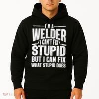 Cool Welding Art Welder Iron Worker Pipeliner Hoodie thumb 2
