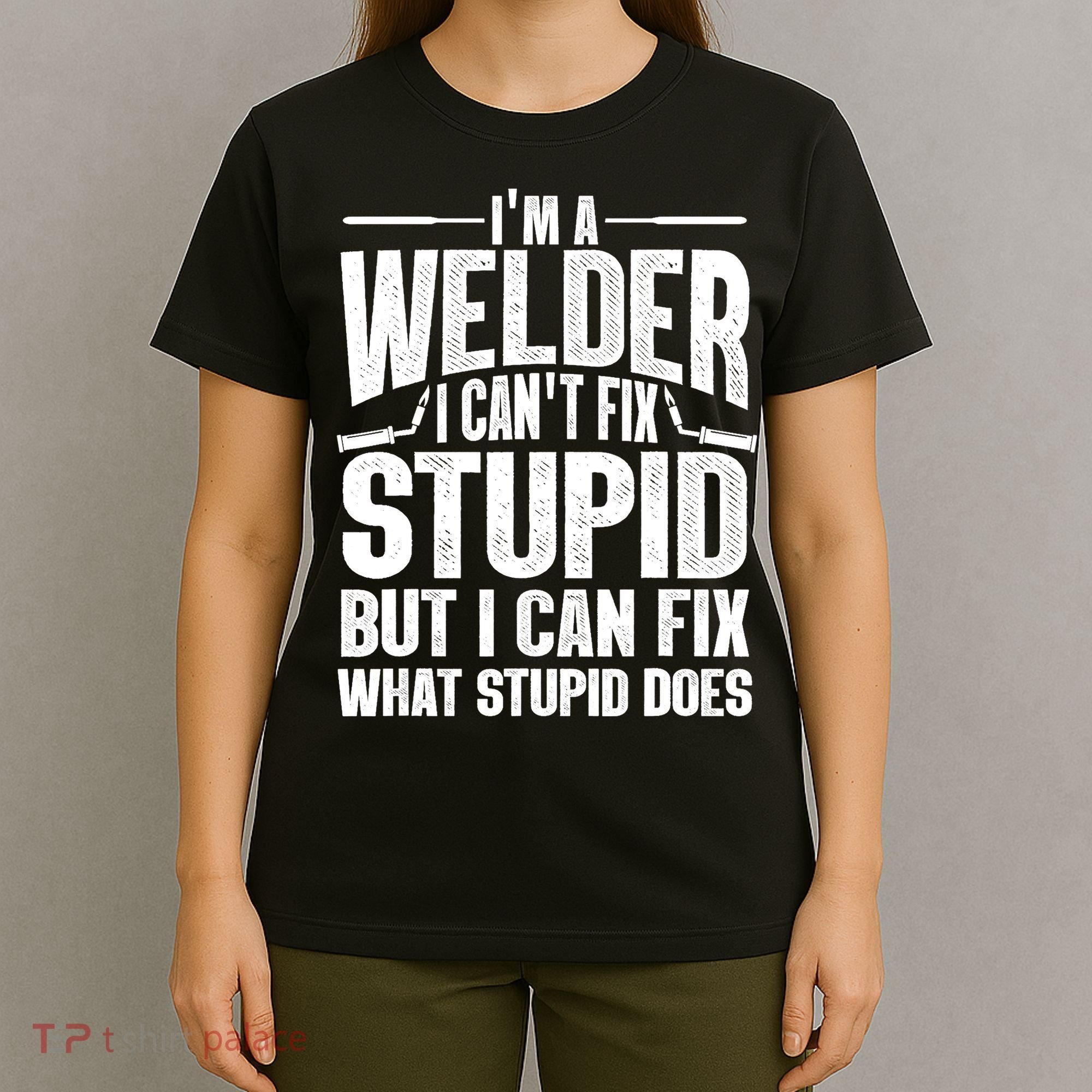 Cool Welding Art Welder Iron Worker Pipeliner T-Shirt