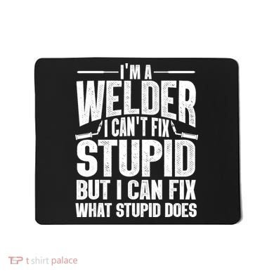 Cool Welding Art Welder Iron Worker Pipeliner Mousepad
