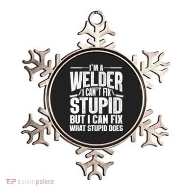 Cool Welding Art Welder Iron Worker Pipeliner Ornament