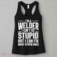 Cool Welding Art Welder Iron Worker Pipeliner Women's Tank Top thumb 3
