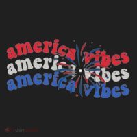 Cool Wavy America Vibes Fireworks Women's Sweatshirt thumb 2