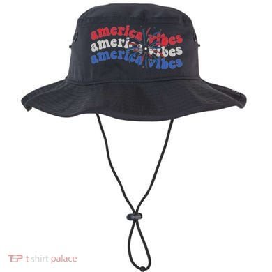 Cool Wavy America Vibes Fireworks Bucket Hat