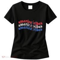 Cool Wavy America Vibes Fireworks Women's T-Shirt thumb 0