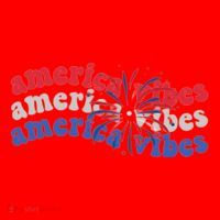 Cool Wavy America Vibes Fireworks Santa Hat thumb 1