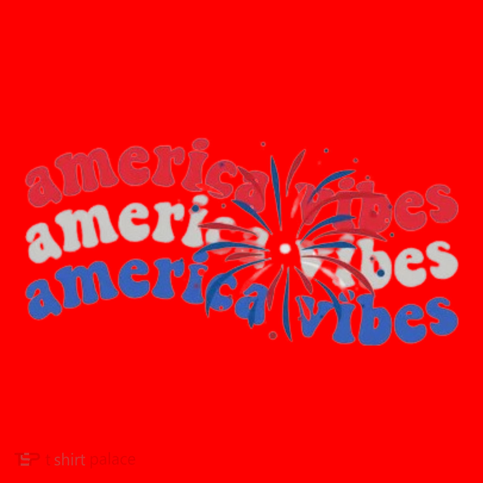 Cool Wavy America Vibes Fireworks Santa Hat