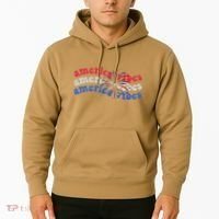 Cool Wavy America Vibes Fireworks Hoodie thumb 2