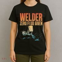 Cool Welder Art Migtig Welding Metal Lover T-Shirt thumb 4