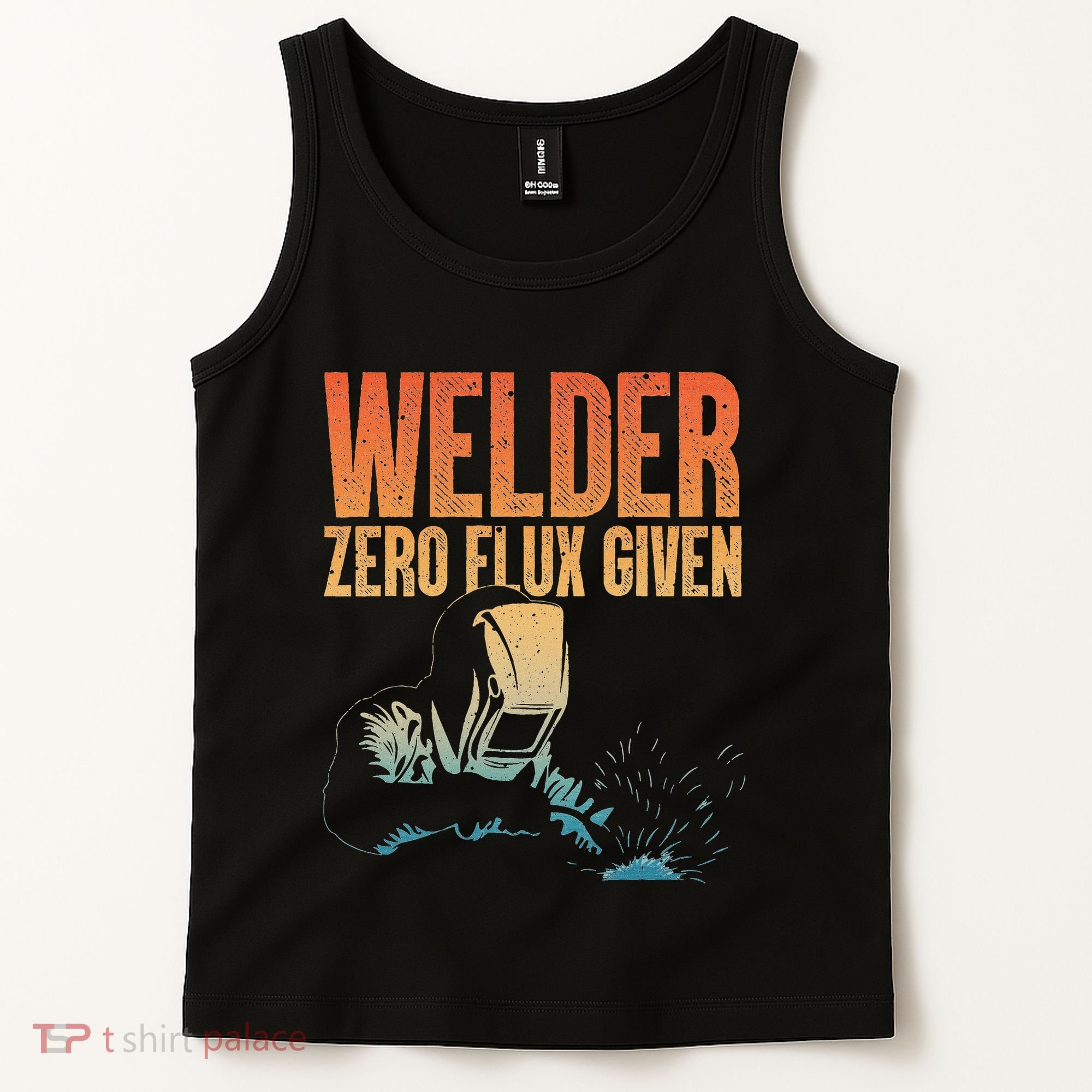 Cool Welder Art Migtig Welding Metal Lover Tank Top