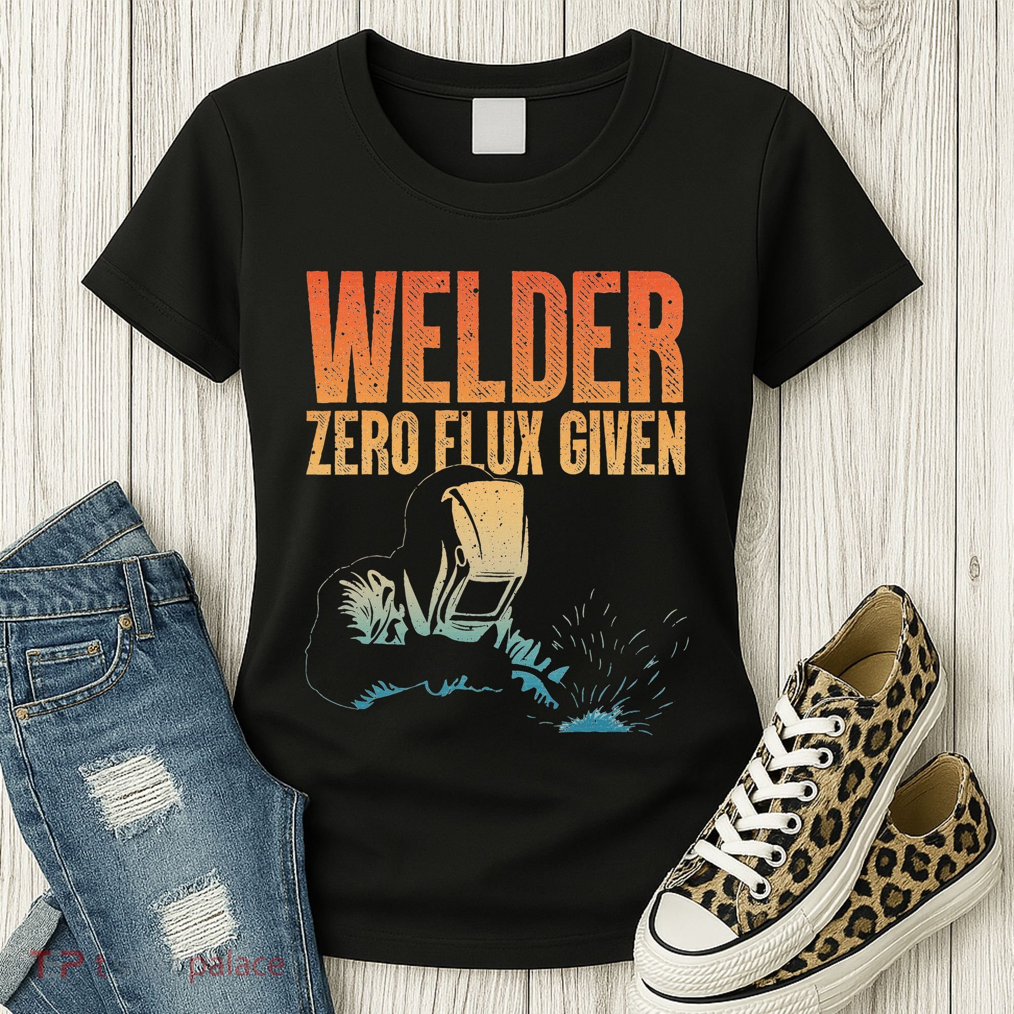 Cool Welder Art Migtig Welding Metal Lover Women's T-Shirt