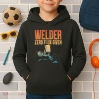 Cool Welder Art Migtig Welding Metal Lover Kids Hoodie thumb 2