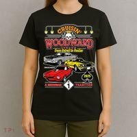 Crusin Woodward Avenue Timeless Muscle 2025 T-Shirt thumb 4