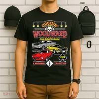 Crusin Woodward Avenue Timeless Muscle 2025 T-Shirt thumb 6