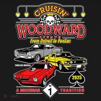 Crusin Woodward Avenue Timeless Muscle 2025 Tank Top thumb 6