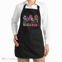 Created With A Purpose Jesus Christian Flower Wildflower Apron thumb 2
