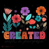 Created With A Purpose Jesus Christian Flower Wildflower Coffee Mug thumb 5