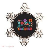 Created With A Purpose Jesus Christian Flower Wildflower Ornament thumb 0