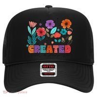 Created With A Purpose Jesus Christian Flower Wildflower Hat thumb 0