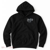 Created With A Purpose Christian Faith Jesus Embroidered Embroidered Hoodie thumb 0