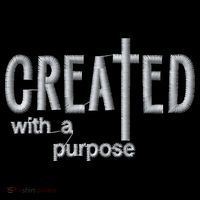 Created With A Purpose Christian Faith Jesus Embroidered Embroidered Bucket Hat thumb 4
