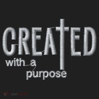 Created With A Purpose Christian Faith Jesus Embroidered Embroidered Beanie thumb 2