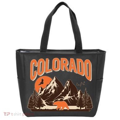 Colorado Wilderness Bear Mountains Tote Bag