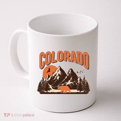 Colorado Wilderness Bear Mountains Coffee Mug