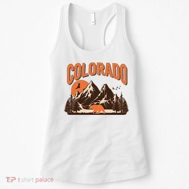 Colorado Wilderness Bear Mountains Women's Tank Top