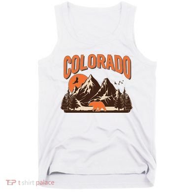 Colorado Wilderness Bear Mountains Tank Top
