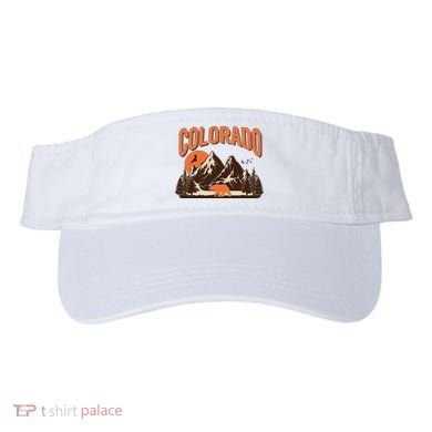 Colorado Wilderness Bear Mountains Visor