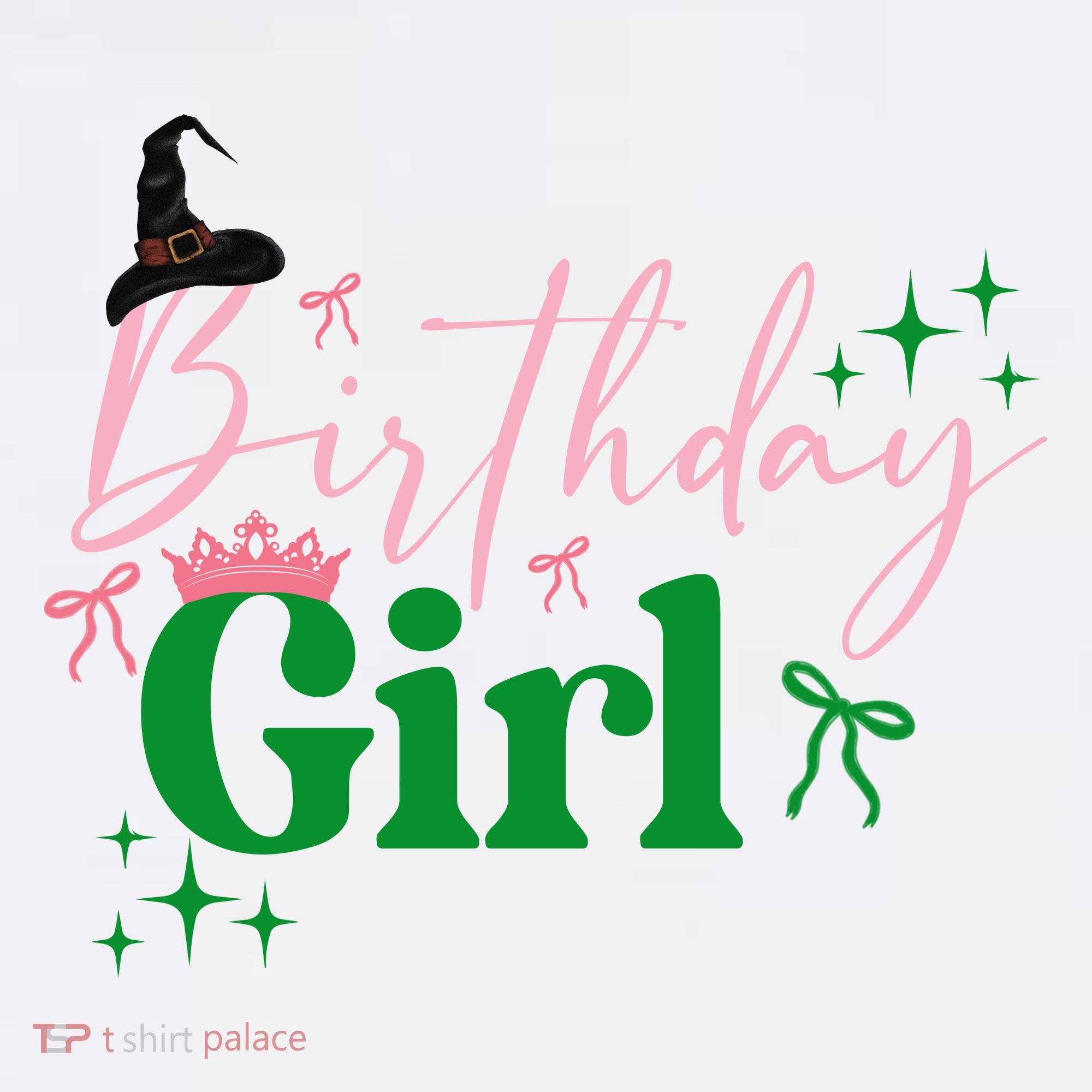 Cute Witch Birthday Girl Pink And Green Baby Bodysuit