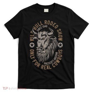 Cowboy Wild Bull Rodeo T-Shirt