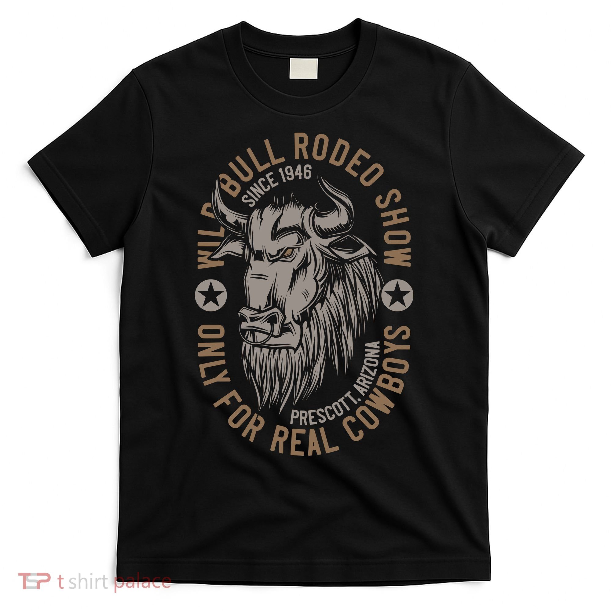 Cowboy Wild Bull Rodeo T-Shirt