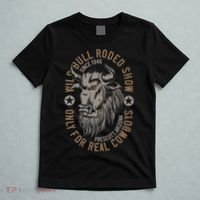 Cowboy Wild Bull Rodeo T-Shirt thumb 5