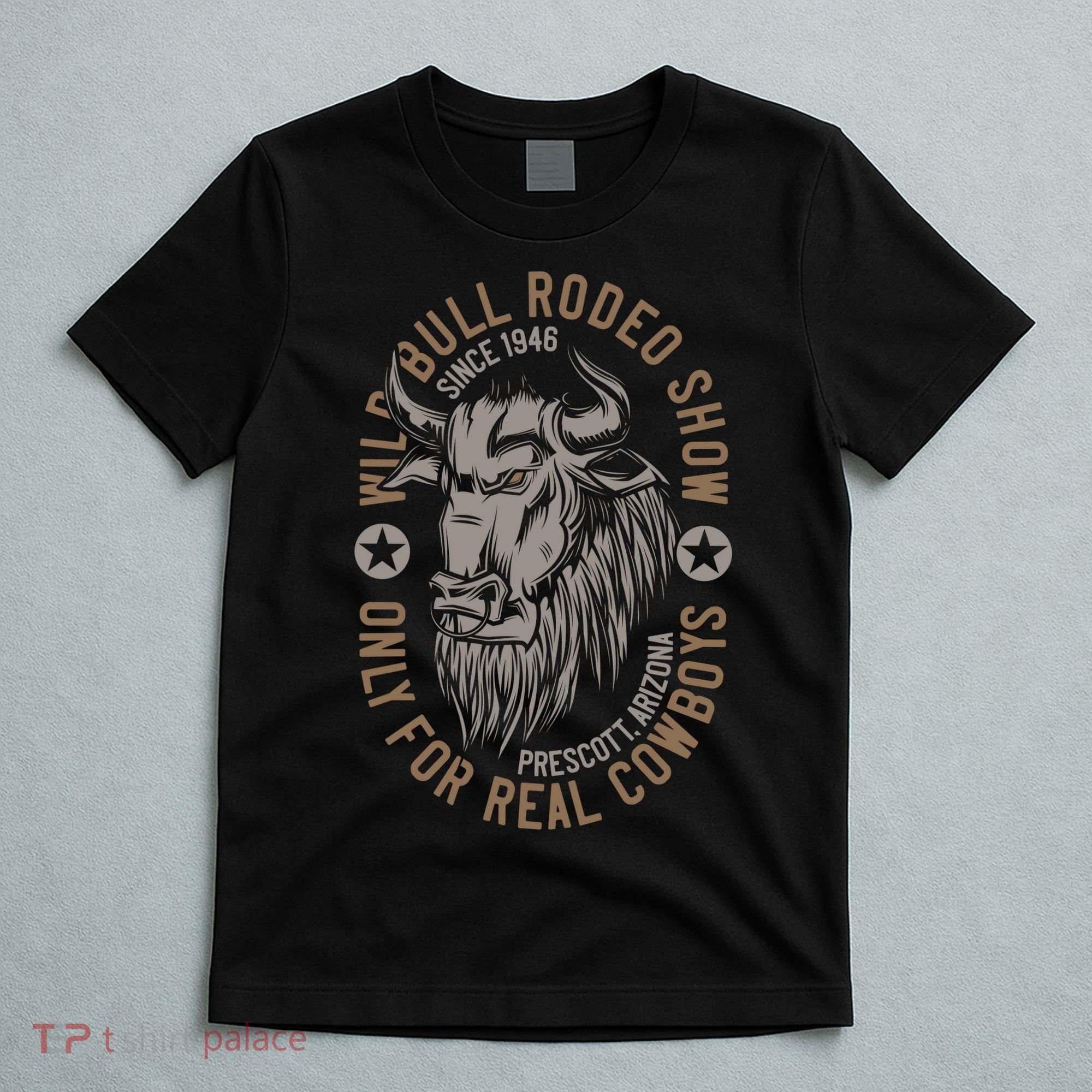 Cowboy Wild Bull Rodeo T-Shirt