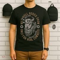 Cowboy Wild Bull Rodeo T-Shirt thumb 6