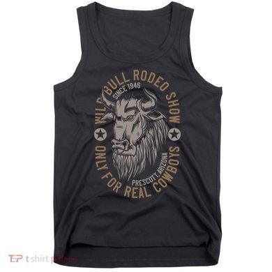 Cowboy Wild Bull Rodeo Tank Top