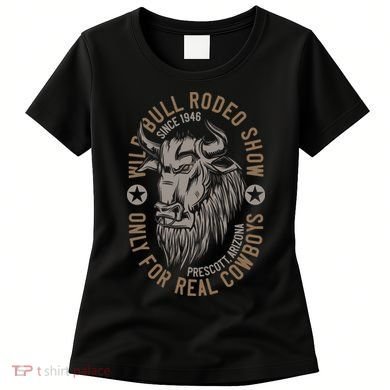 Cowboy Wild Bull Rodeo Women's T-Shirt