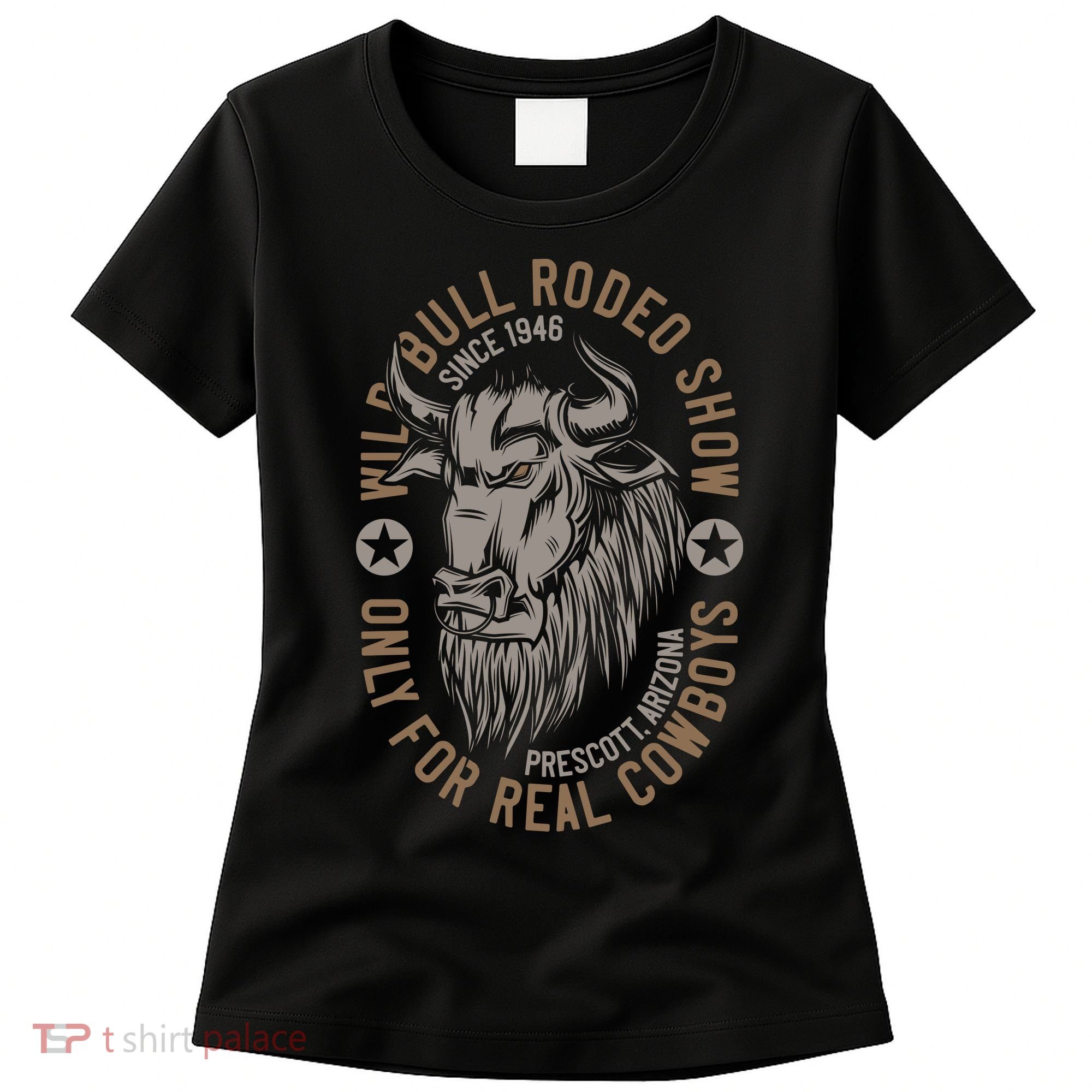 Cowboy Wild Bull Rodeo Women's T-Shirt