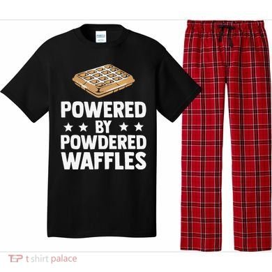 Cool Waffle Breakfast Snack Powered By Powdered Waffles Pajama Set