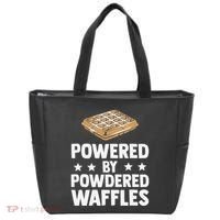 Cool Waffle Breakfast Snack Powered By Powdered Waffles Tote Bag thumb 0