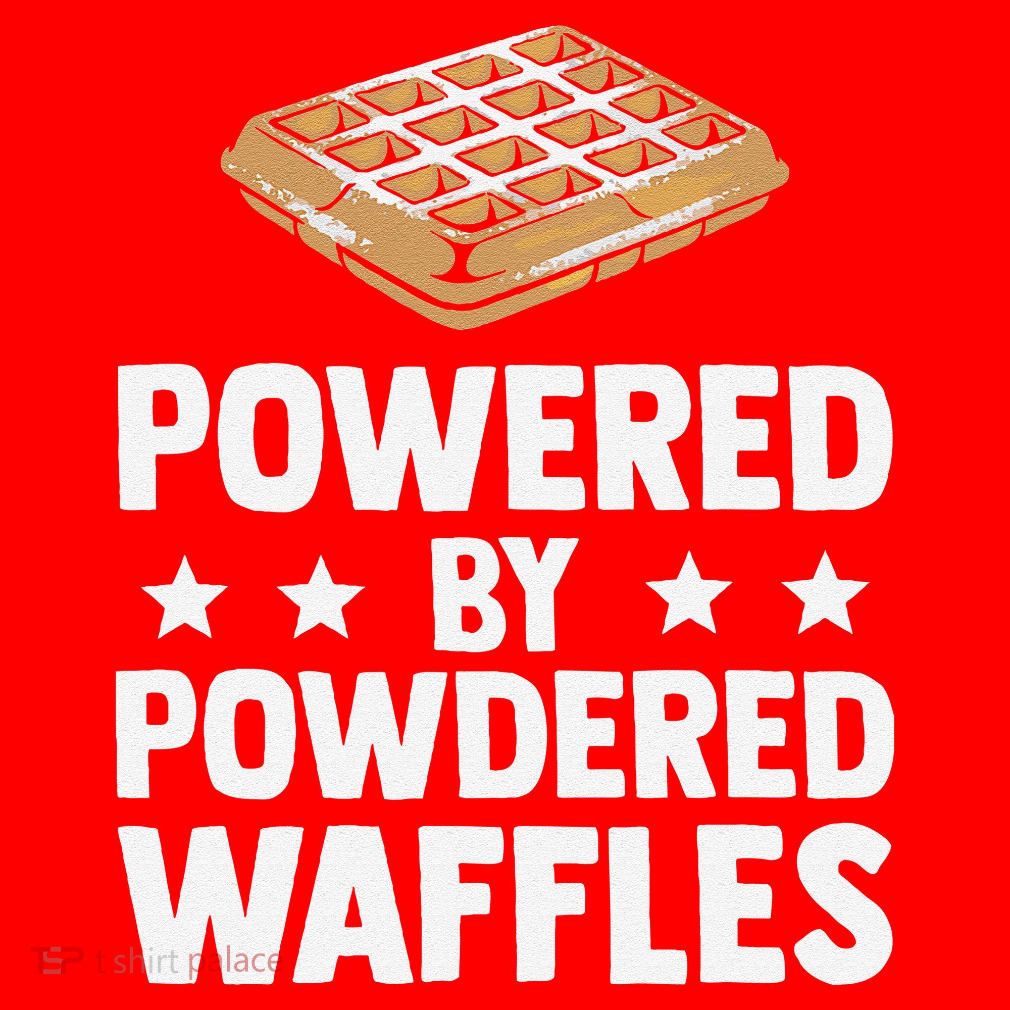 Cool Waffle Breakfast Snack Powered By Powdered Waffles Santa Hat