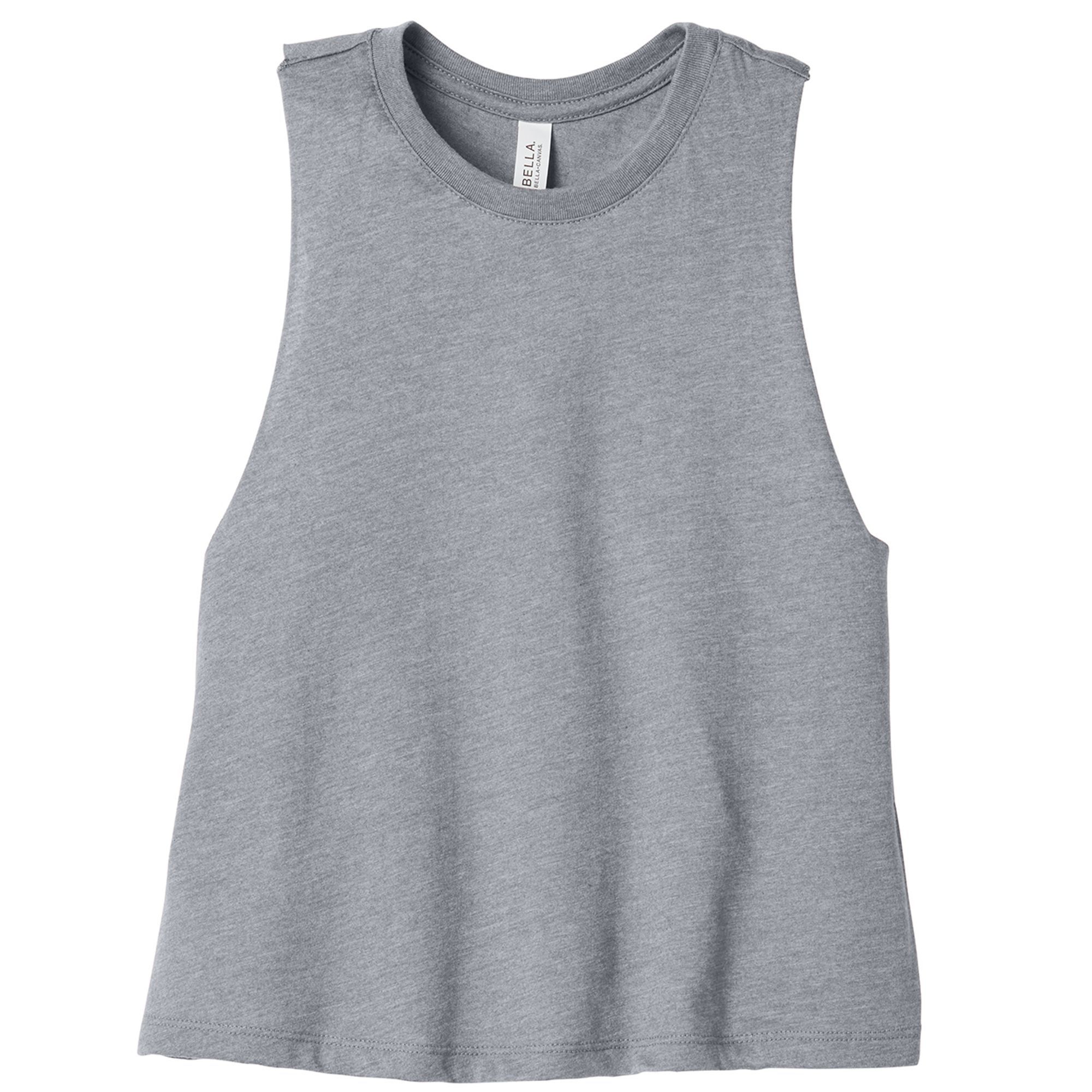 Christian Walking By Faith Tripping Constantly Women's Racerback Cropped Tank