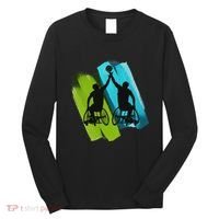 Cool Wheelchair Basketball Game Long Sleeve Shirt thumb 0