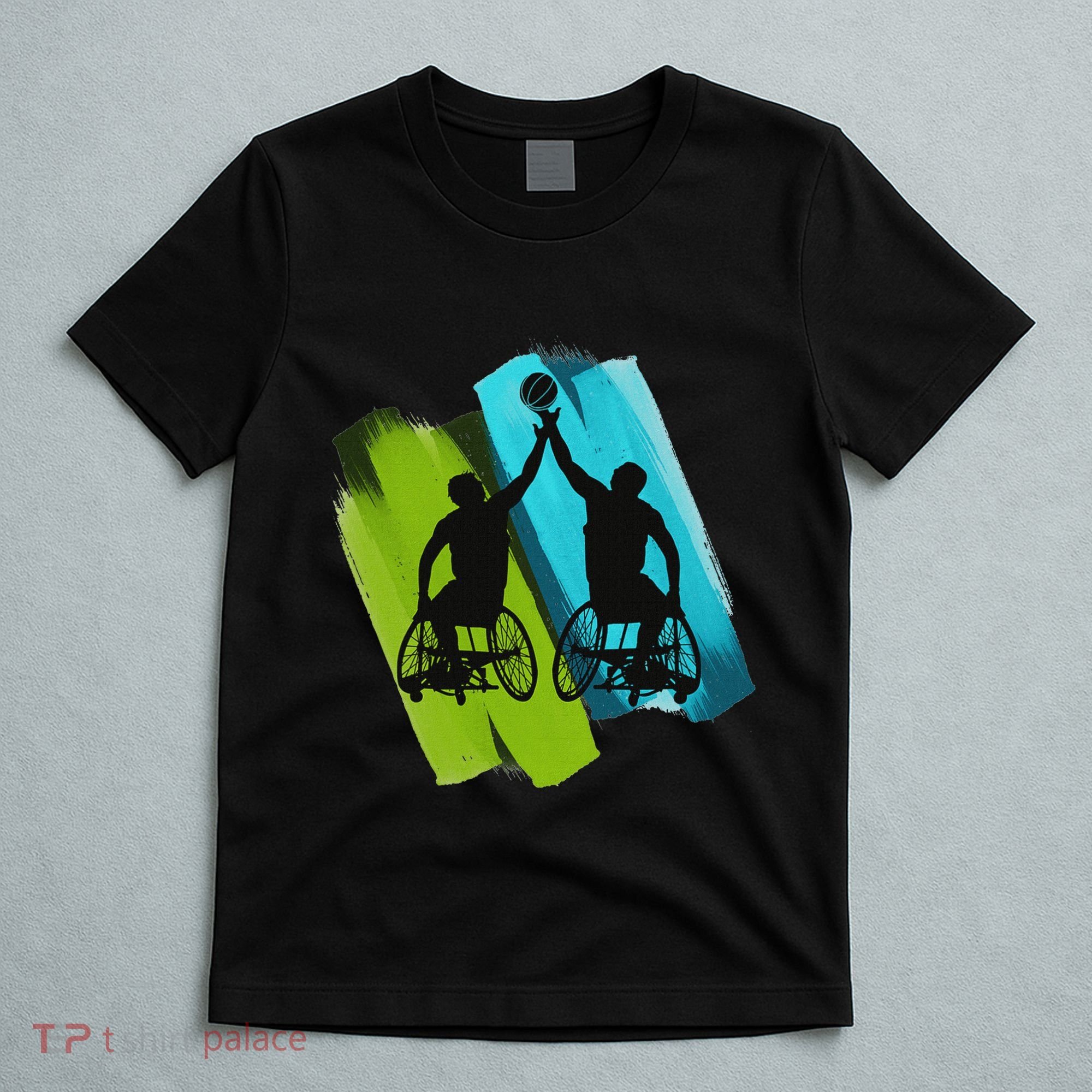 Cool Wheelchair Basketball Game T-Shirt